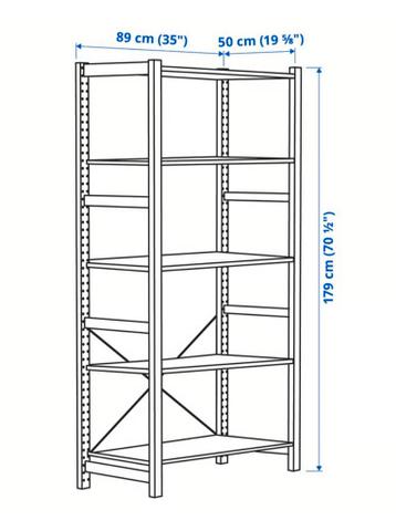 Houten Stellingkast / Boekenkast - afbeelding 6