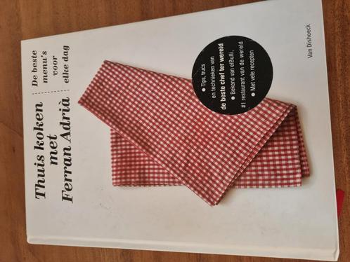 Ferran Adrià - Thuis koken met Ferran Adrià, Boeken, Kookboeken, Zo goed als nieuw, Ophalen of Verzenden