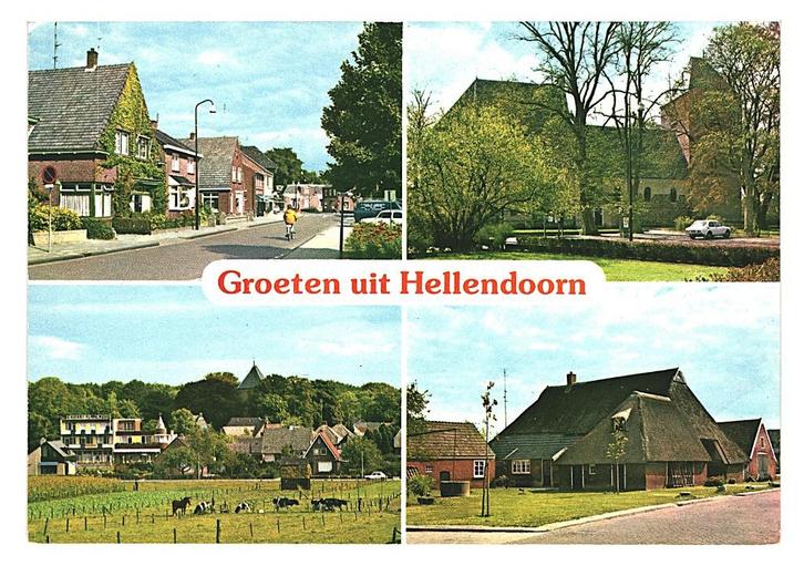 974375	Hellendoorn	1974 Ov 	Nette oude kaart Onbeschreven, Verzamelen, Ansichtkaarten | Nederland, Ongelopen, Overijssel, 1960 tot 1980