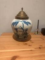 Decoratieve Tonca Vaas met Deksel, Ophalen