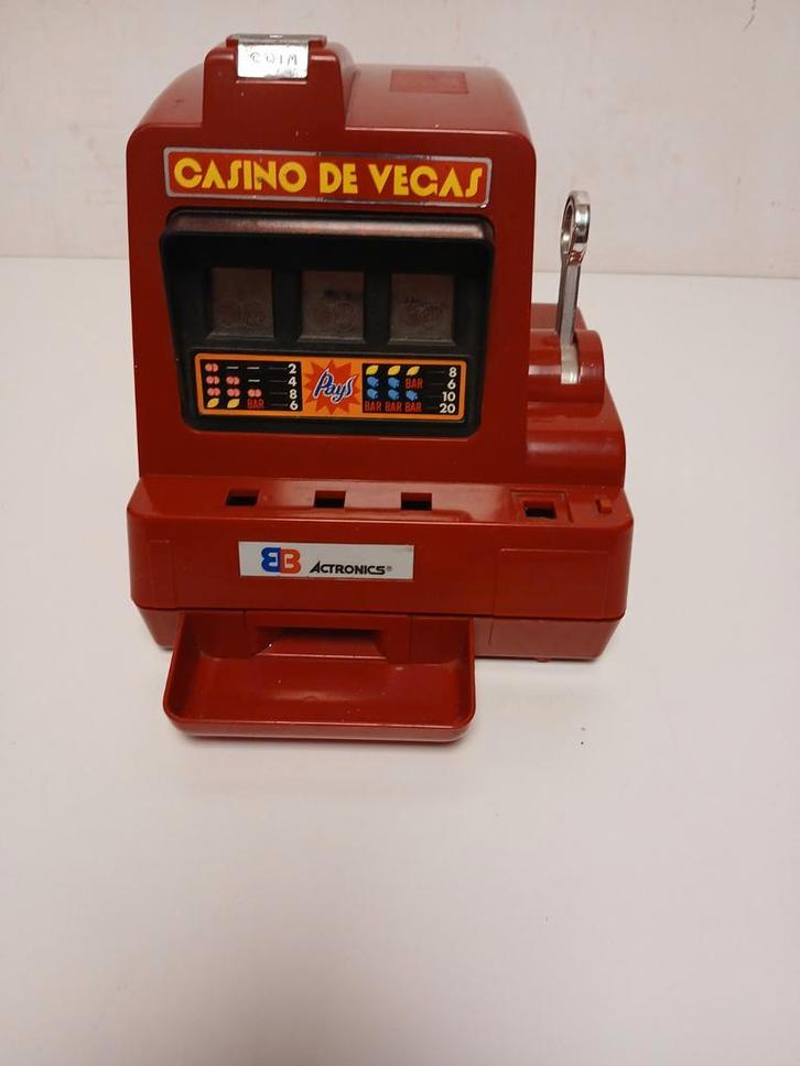 Casino de vegas Actronics tabletop eenarmige bandiet defect, Verzamelen, Automaten | Gokkasten en Fruitautomaten, Gebruikt, Ophalen of Verzenden