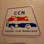 Leuke sticker.   CCN. Camper club Nederland., Ophalen of Verzenden