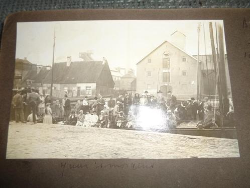 Amersfoort antieke foto’s oevers langs de Eem 1927, Verzamelen, Foto's en Prenten, Gebruikt, Foto, Overige onderwerpen, Voor 1940