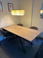Eetkamertafel, Ophalen, 50 tot 100 cm, Zo goed als nieuw, Metaal