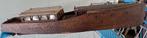 Craft Handgemaakte Houten Boot Metaal 90cm Lang Vintage, Ophalen