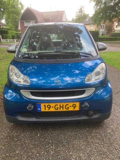Smart ForTwo 1.0 52KW Cabrio MHD AUT 2008 Grijs, Auto's, Smart, Particulier, ForTwo, Alarm, Centrale vergrendeling, Elektrische buitenspiegels