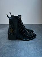 Steve Madden - enkellaarsjes van lakleer - maat 38, Zwart, Lage of Enkellaarzen, Steve Madden, Ophalen of Verzenden