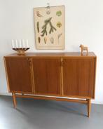 Bodafors teak sideboard vintage Scandinavisch dressoir 1960, 150 tot 200 cm, 25 tot 50 cm, Ophalen of Verzenden, Zo goed als nieuw