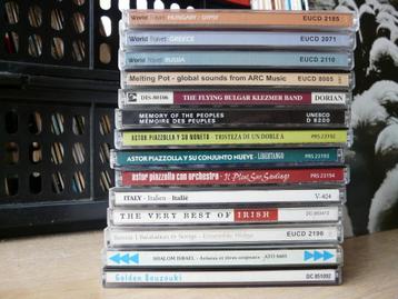 Volksmuziek CD'S 14 STUKS beschikbaar voor biedingen
