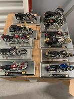 11 x harley davidson scale models, Hobby en Vrije tijd, Modelauto's | 1:5 tot 1:12, Motor, Ophalen of Verzenden, 1:9 t/m 1:12