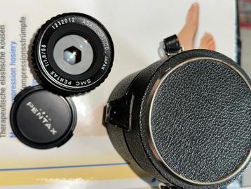 SMC Pentax 55mm 1:1.8 met Pentax-K vatting/mount +hoes ZGAN beschikbaar voor biedingen