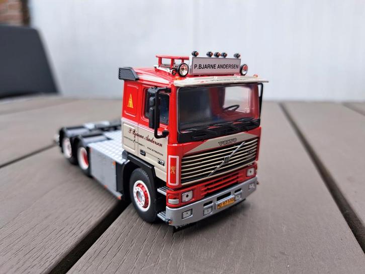 Tekno Volvo F12 6x2 van Bjarne Andersen, Hobby en Vrije tijd, Modelauto's | 1:50, Nieuw, Bus of Vrachtwagen, Tekno, Ophalen of Verzenden