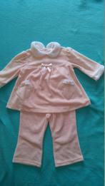 Prachtige velours pak roze maat 74 80 NIEUW !, Kinderen en Baby's, Babykleding | Maat 74, Ophalen of Verzenden, Nieuw, Meisje
