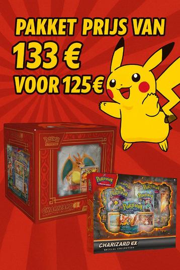  Charizard EX Combi Deal – Nu €125 i.p.v. €133!  beschikbaar voor biedingen