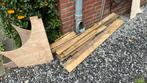 Gratis afhalen, afvalhout en stuk natuursteen, Doe-het-zelf en Verbouw, Gebruikt, 50 mm of meer, Balk, Ophalen