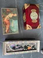 Vintage & Antieke Sieradendoosje 3 stuks, Antiek en Kunst, Ophalen