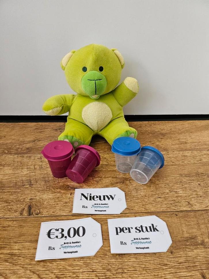 * Tupperware nieuwe ronde mini potjes medicijnpotjes, Huis en Inrichting, Keuken | Tupperware, Nieuw, Bak of Kom, Blauw, Paars