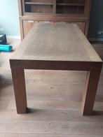 Eetkamertafel met stoelen, Ophalen, Gebruikt, 200 cm of meer, 50 tot 100 cm