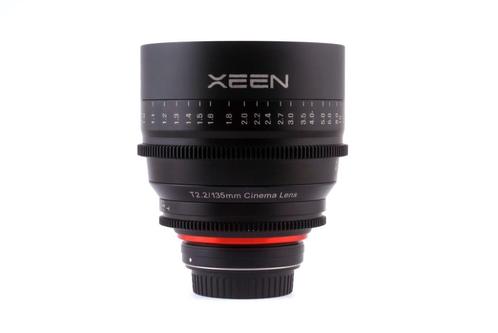 Xeen 135mm T2.2 canon ef mount Nieuw Staat   1 Jaar Garantie, Audio, Tv en Foto, Fotografie | Lenzen en Objectieven, Zo goed als nieuw