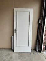 Witte Houten Binnendeur, Ophalen, Gebruikt, 80 tot 100 cm, Binnendeur