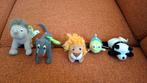 Sleutelhangers, knuffeltjes jungle book, leeuw, panda, vis, Ophalen of Verzenden, Knuffel of Figuurtje