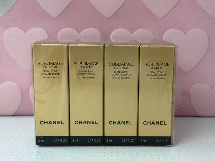 Chanel sublimage la creme texture supreme 6x5ml, Sieraden, Tassen en Uiterlijk, Uiterlijk | Gezichtsverzorging, Nieuw, Verzorging