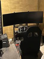 Fanatec Racesimulator compleet met curved gaming monitor, Ophalen, Zo goed als nieuw