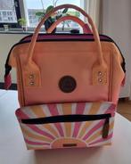 Rugzak: Oranje/roze Cabaia  Adventurer M Cabourg, Sieraden, Tassen en Uiterlijk, Tassen | Rugtassen, Ophalen of Verzenden, Nieuw