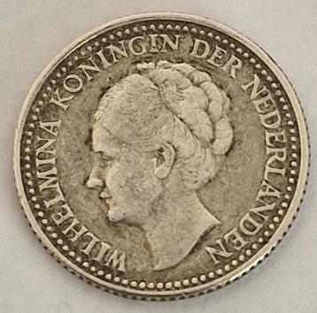 Nederland 1921 - halve Gulden - Koningin Wilhelmina beschikbaar voor biedingen