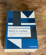Jeanne Gaakeer - Recht in context, Boeken, Ophalen of Verzenden, Jeanne Gaakeer; Marc Loth; Sanne Taekema