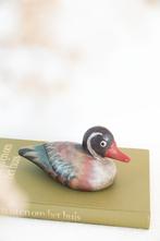 Vintage houten (lok)eend, Antiek en Kunst, Ophalen of Verzenden