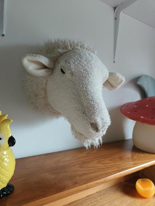 Schapenkop wanddecoratie, Kinderen en Baby's, Kinderkamer | Inrichting en Decoratie, Zo goed als nieuw, Wanddecoratie, Ophalen