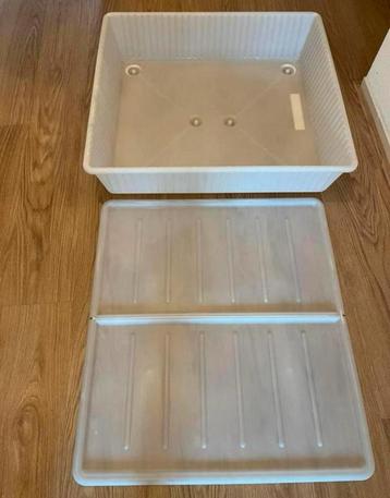 2 Ikea Dilling Onderbedboxen bed lades met deksel afhalen €4 beschikbaar voor biedingen