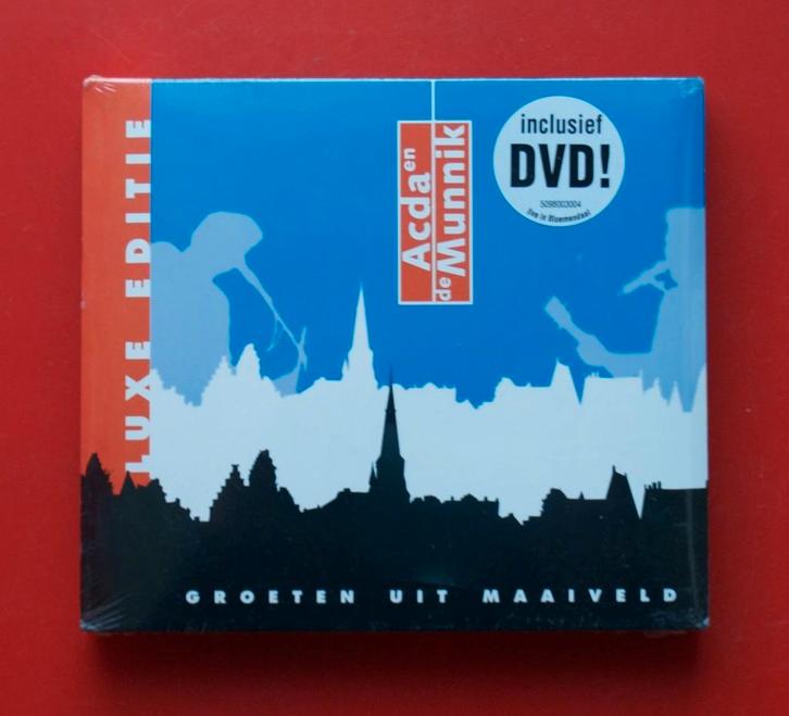 cd + dvd Acda en De Munnik Groeten uit Maaiveld Thomas Paul, Cd's en Dvd's, Dvd's | Muziek en Concerten, Zo goed als nieuw, Muziek en Concerten