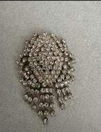 Nieuwe mooie broches met diamanten, Sieraden, Tassen en Uiterlijk, Broches, Ophalen of Verzenden, Zo goed als nieuw, Goud, Overige materialen