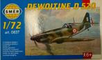 Coelianmodels, Smer 0837, Dewoitine D. 520, 1/72, €5,99, Hobby en Vrije tijd, Modelbouw | Vliegtuigen en Helikopters, Overige merken