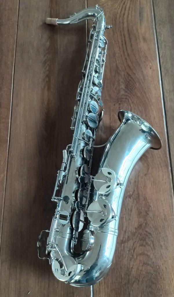 Selmer Gold Seal Tenor Saxofoon. Gereviseerd., Muziek en Instrumenten, Blaasinstrumenten | Saxofoons, Gebruikt, Tenor, Met koffer