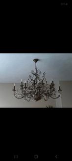 Kroonluchters: 1x16 & 2x12 lampen, Huis en Inrichting, Lampen | Kroonluchters, Ophalen, Gebruikt, Glas, Klassiek