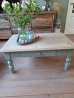 Oud grenen salontafel, Huis en Inrichting, Tafels | Salontafels, Ophalen, Gebruikt, 100 tot 150 cm, 50 tot 100 cm