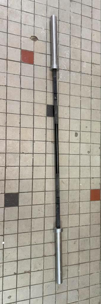 Olympic barbell/halterstang 220 cm lang 50mm diameter beschikbaar voor biedingen
