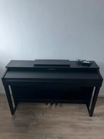 Yamaha Clavinova CLP-525 – Zwart – Zo goed als nieuw – €700, Ophalen of Verzenden, Zo goed als nieuw, Zwart