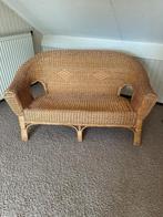 Rotan bank, Ophalen, Gebruikt, 75 tot 100 cm, Tweepersoons