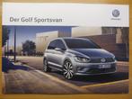 Volkswagen Golf Sportsvan (juni 2017) met bijlage, Boeken, Auto's | Folders en Tijdschriften, Nieuw, Volkswagen, Ophalen of Verzenden