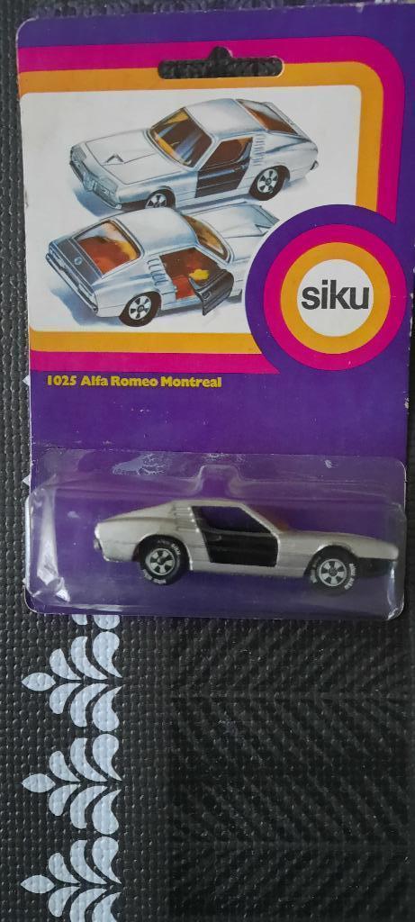 Siku 1025 Alfa Romeo Montreal, Hobby en Vrije tijd, Modelauto's | Overige schalen, Nieuw, Auto, Ophalen of Verzenden