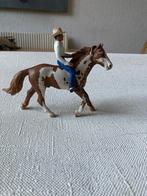 Schleich paard met schleich cowboy man Schleich S Cop. 2006., Verzamelen, Dierenverzamelingen, Paard, Ophalen of Verzenden, Zo goed als nieuw