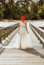 Kinalik/abiye, Kleding | Dames, Trouwkleding en Trouwaccessoires, Ophalen, Zo goed als nieuw, Geel, Bruidsmeisjeskleding