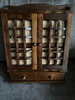 Brocant Kruidenkastje Hout Vintage., Antiek en Kunst, Antiek | Meubels | Kasten, Ophalen of Verzenden