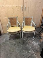 Brocante stoelen met webbing, Antiek en Kunst, Antiek | Meubels | Stoelen en Banken, Ophalen