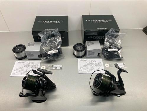 2 x Shimano Ultegra 14000 XTC Ci4+, Watersport en Boten, Hengelsport | Karpervissen, Zo goed als nieuw, Molen, Ophalen of Verzenden