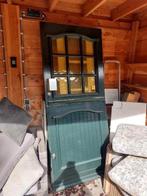 Hardhouten buitendeur., Doe-het-zelf en Verbouw, Deuren en Horren, Ophalen, Gebruikt, Buitendeur, 200 tot 215 cm